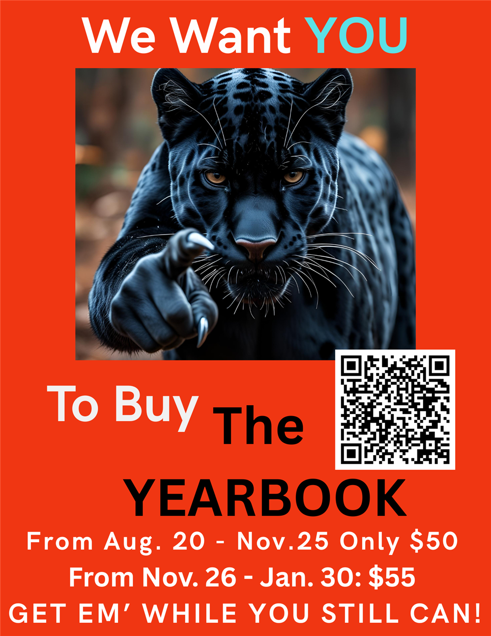Yearbooks On Sale!